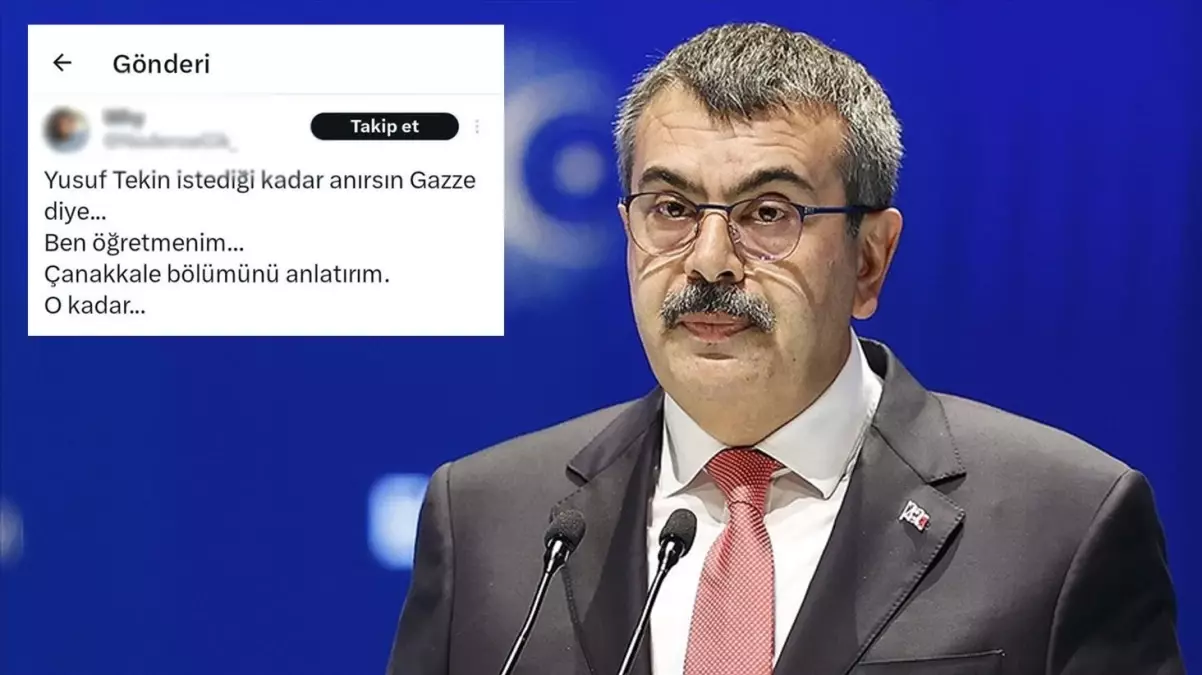 ‘İstediği kadar anırsın’ dedi sonra özür diledi! Tekin, o mesaja bakın ne cevap verdi