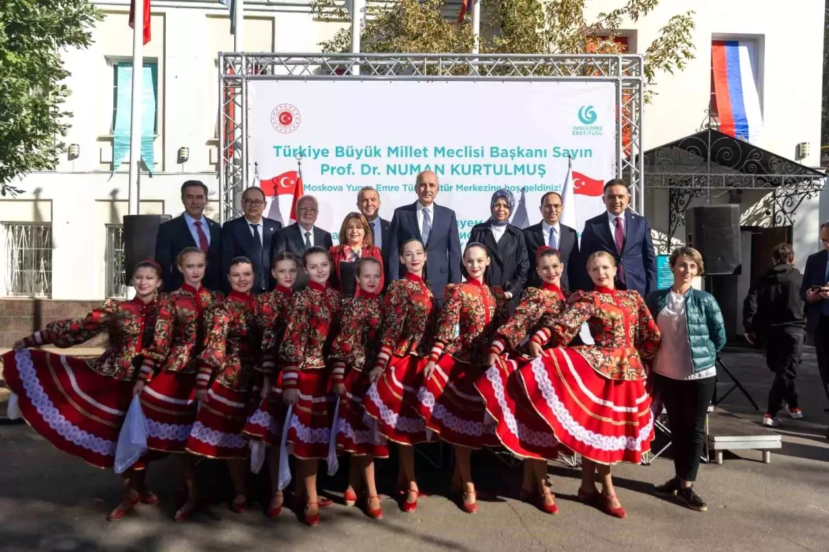 TBMM Başkanı Kurtulmuş, Moskova’da Türkçe Kursunun Açılışını Gerçekleştirdi