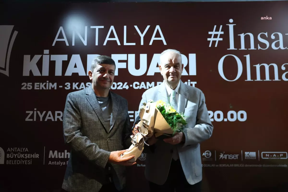 14. Antalya Kitap Fuarı Kitapseverleri Ağırladı