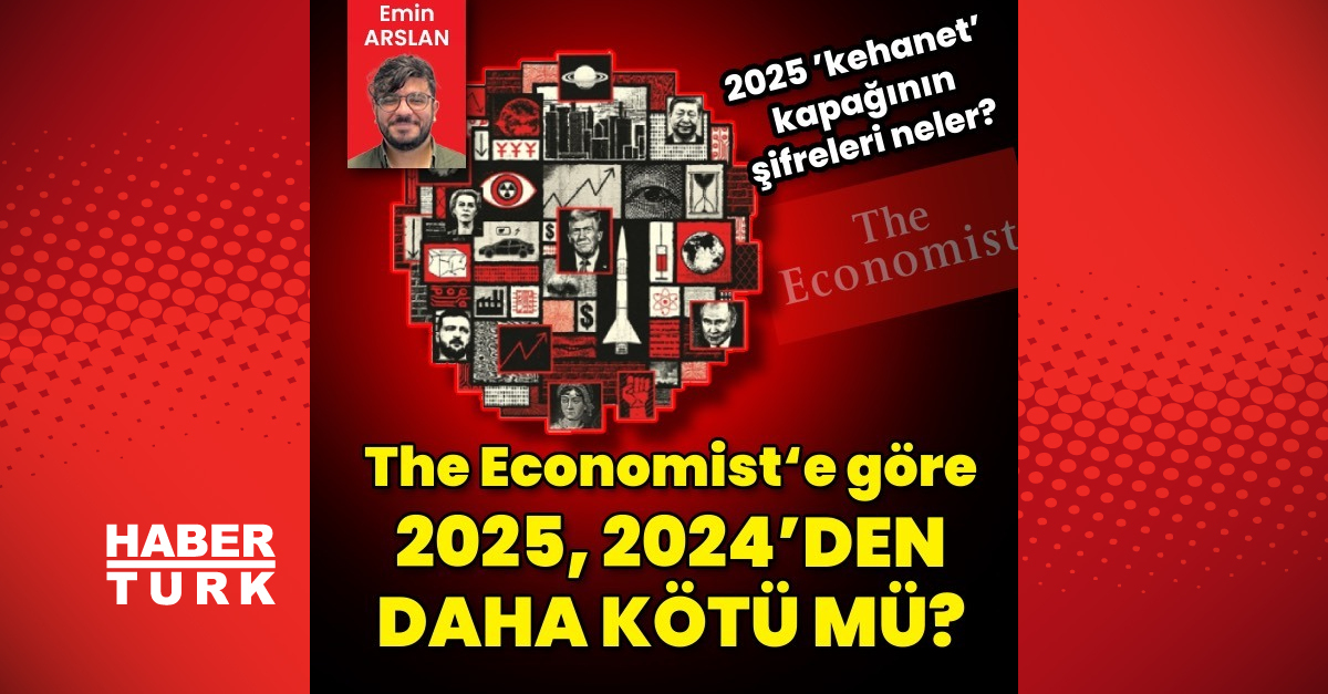 The Economist’in 2025 kehanet kapağının şifreleri neler?